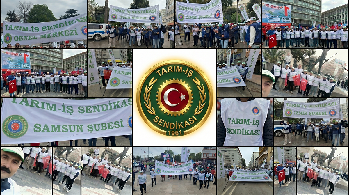 1 MAYIS'TA ÜLKEMİZİN DÖRT BİR YANINDA ALANLARDAYDIK