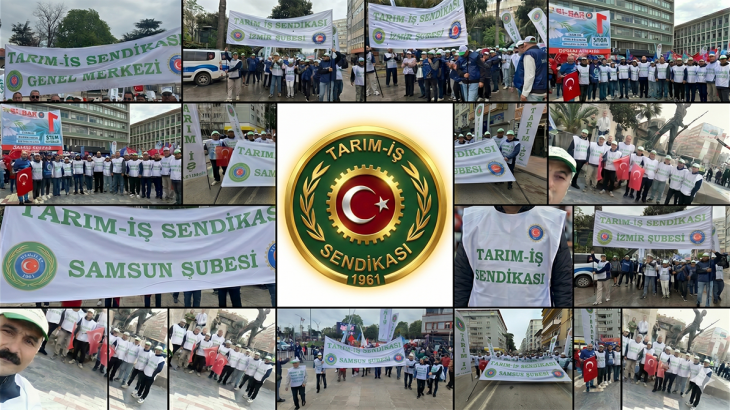 1 MAYIS'TA ÜLKEMİZİN DÖRT BİR YANINDA ALANLARDAYDIK