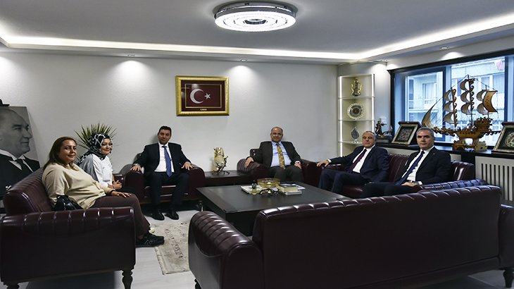Etlik Veteriner Arş. Ens. Müdürlüğü Üyelerimizden Yönetim Kurulumuza Hayırlı Olsun Ziyareti