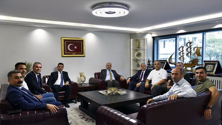 Tarım ve Orman Bakanlığı Destek Hizmetleri Dairesi Başkanlığı Üyelerimizden Yönetim Kurulumuza Hayırlı Olsun Ziyareti
